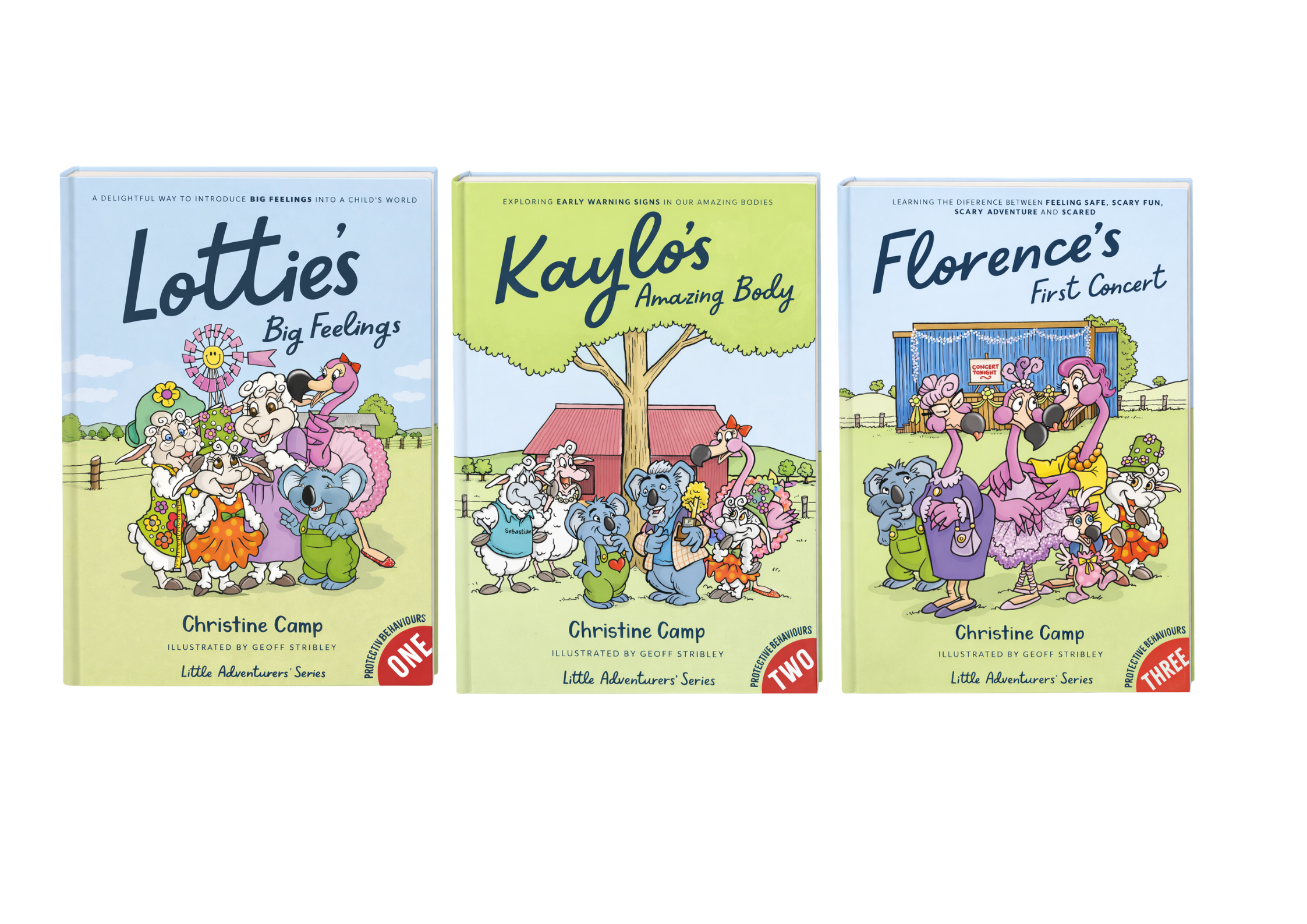 Little Adventurers Protective Behaviours Hardcover Collection (Books 1–3)